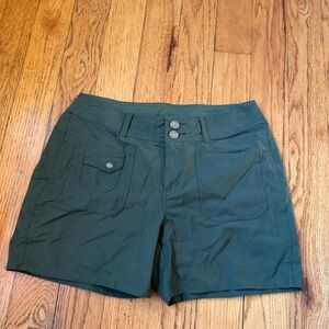Marmot Women's Olive Cargo Shorts